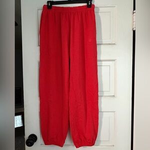 Eterne Vibrant Red Women’s Joggers
